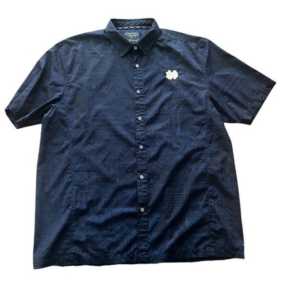 Chiliwear Other - Notre Dame Men's Chiliwear Short Sleeve Button Down Shirt Size XL